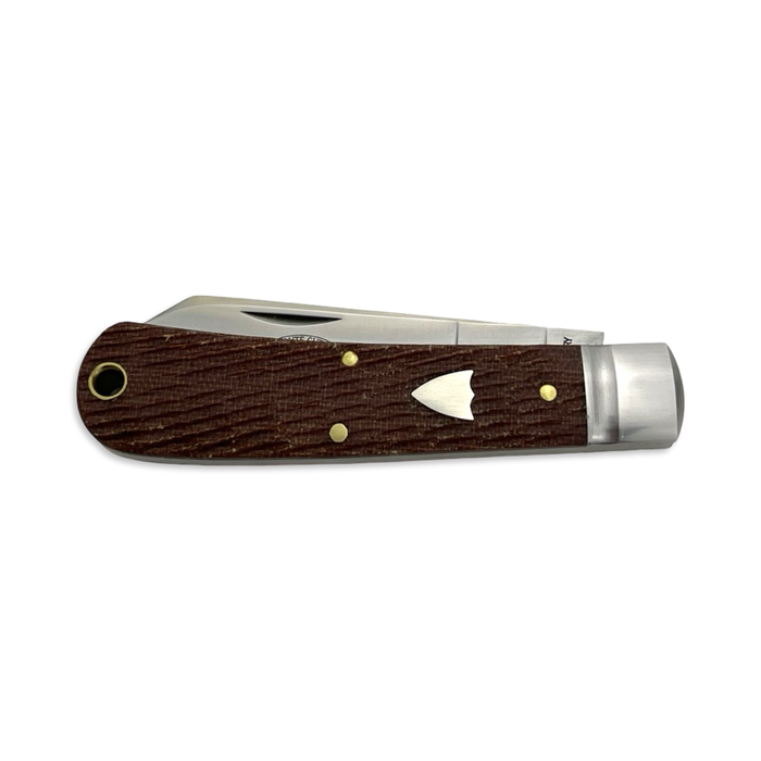 Great Eastern Cutlery 749123 - Tidioute Cutlery Cotton Sampler Natural Textured Micarta