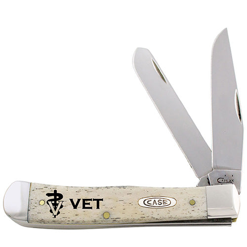 Case Smooth Natural Bone Veterinarian Trapper