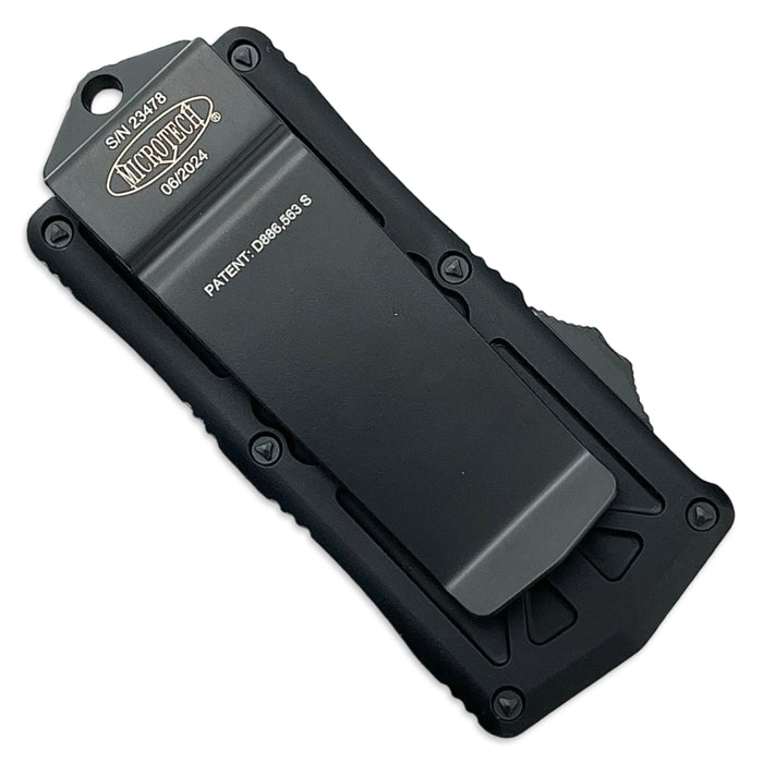 Microteh 158-1T - Exocet T/E Black Tactical Money Clip OTF