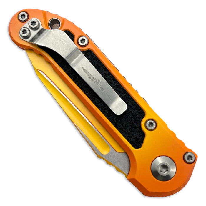 Microtech 1136-1LPSUS - LUDT T/E Gen III Signature Series Sunrise Standard Low Polish Hardware