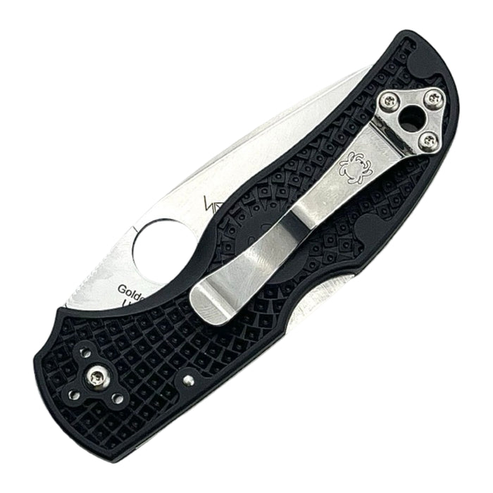 Spyderco C41PSBK5 - Native 5 Black FRN S30V Partially Serrated