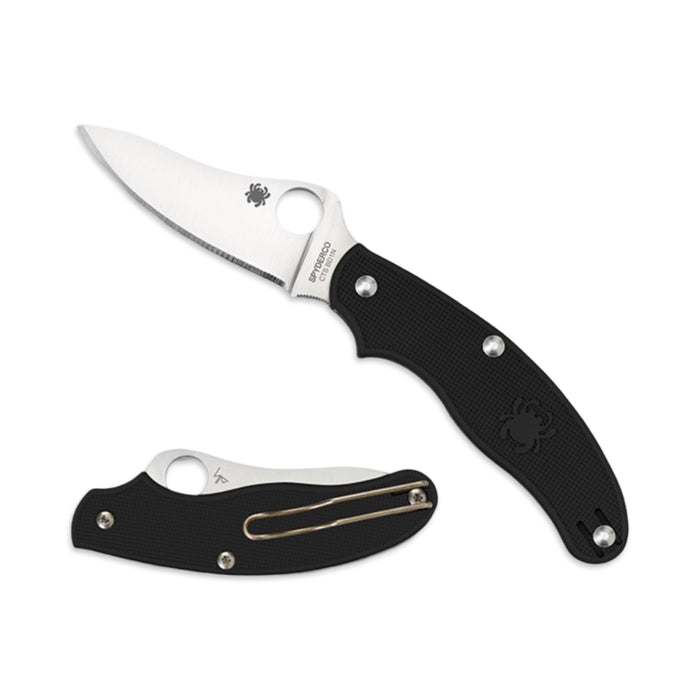 Spyderco C94PBK3 - UK Penknife Black Lightweight Drop Point