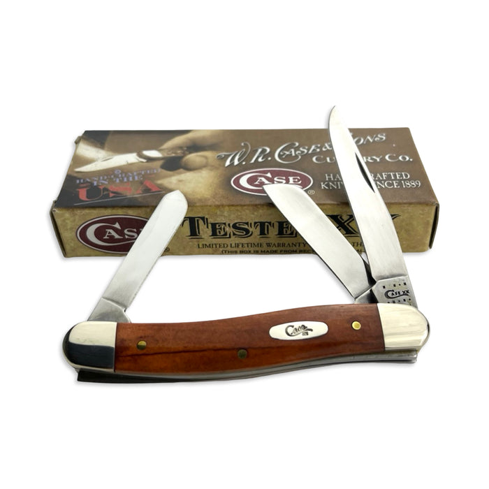Vintage Case XX 28701 - Chestnut Bone Smooth Stockman (6318 SS)