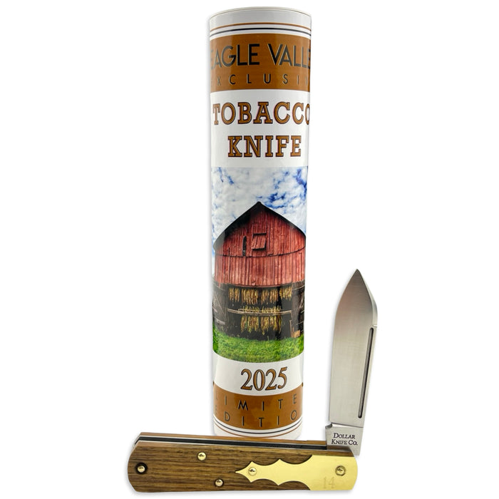 Eagle Valley Cutlery Exclusive Tobacco Knife 2025 Barn Hinge Barlow