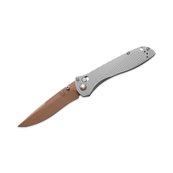 Benchmade 710FE-24 - Seven | Ten Gray Aluminum Recurve