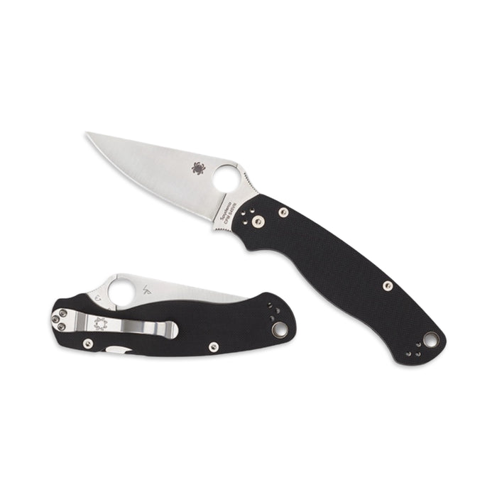 Spyderco C81GP2 - Paramilitary 2 Black G10 Plainedge