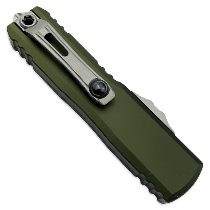 Microtech 12324-10OD - UTX-85 D/E Gen IV OD Green Stonewash Standard
