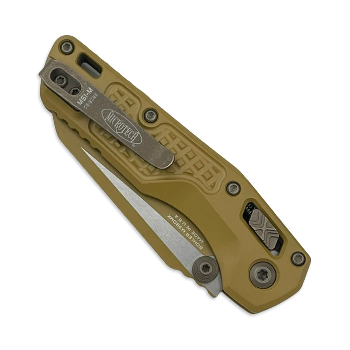 Microtech 210M-1FRCRA-Z23 - MSI Mini S/E Frag Cerakote RAL-8000 Standard
