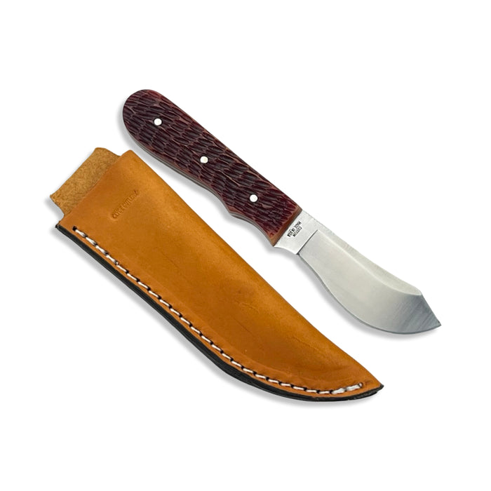 The Clyde Cutlery Co. Red Jigged Bone Caper