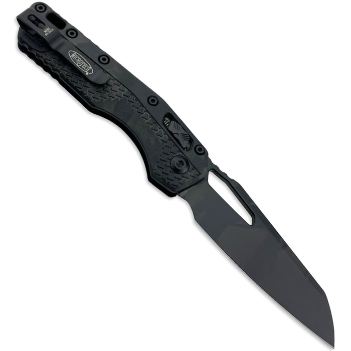Microtech 210T-1-PMMTC-X8Z4 - MSI S/E Tri-Grip Polymer Midnight Tiger Camo Standard Black Hardware