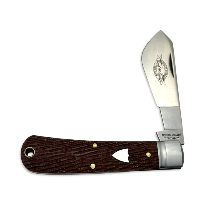 Great Eastern Cutlery 749123 - Tidioute Cutlery Cotton Sampler Natural Textured Micarta