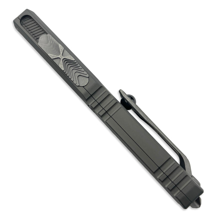 Microtech 1122-10APNC - Ultratech Zero Blade Play D/E Natural Clear Apocalyptic Standard