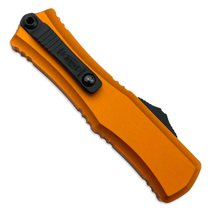 Microtech 1702M-1OR - Hera II Mini D/E Orange Standard