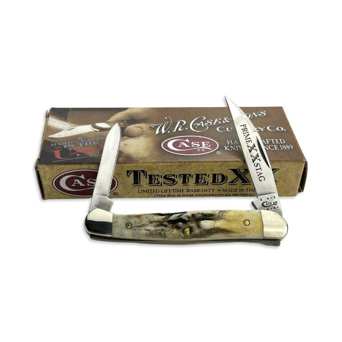 Vintage Case XX 58395 - Prime Stag Mini Copperhead (52109W SS)