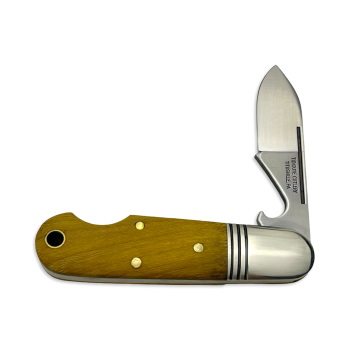 Great Eastern Cutlery 252123 - Tidioute Cutlery Beerlow Osage Orange