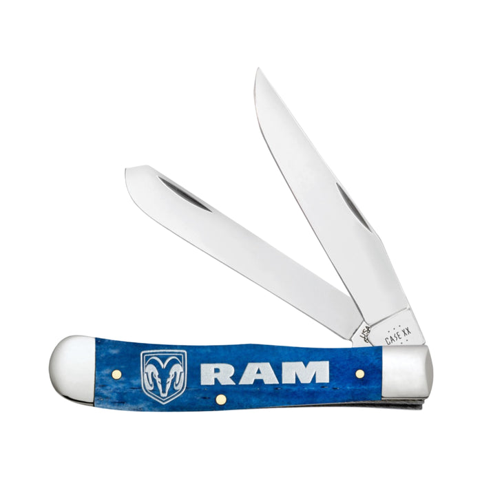 Case 37482 - Ram Navy Blue Bone Smooth Trapper (6254 SS)