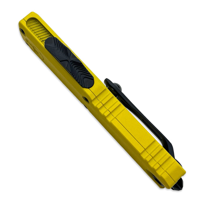 Microtech 12334-1YW - UTX-85 T/E Gen IV Black Standard Yellow