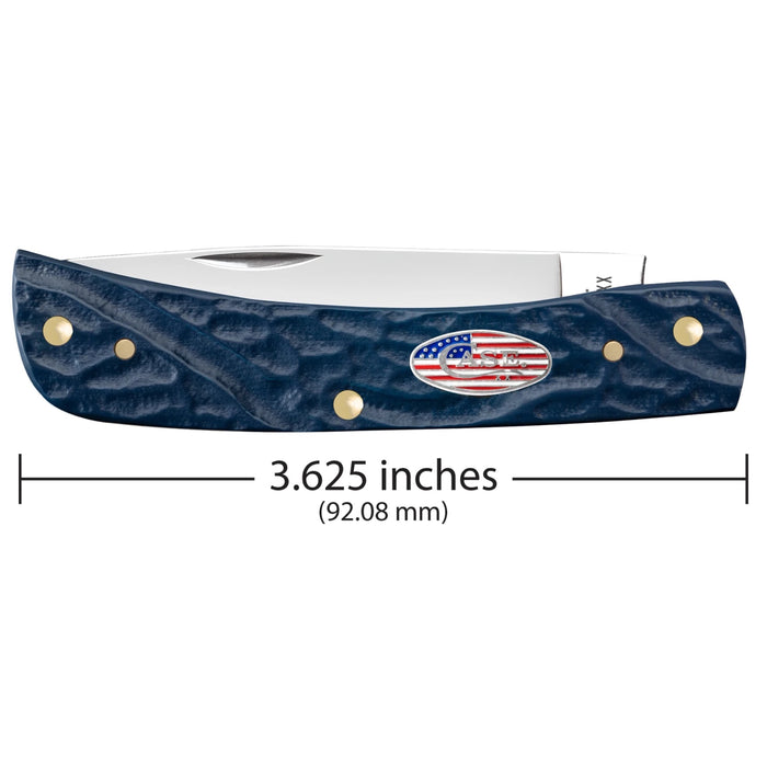 Case 39969 - Navy Blue Synthetic Rough Jig Sod Buster Jr (6137 SS)