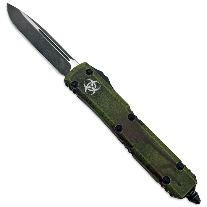 Microtech 121-1OBDS - Ultratech S/E Outbreak Signature Series Deep Engraved Standard