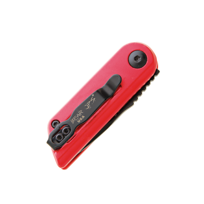Bear & Son 2.5" Auto Bold Action Red