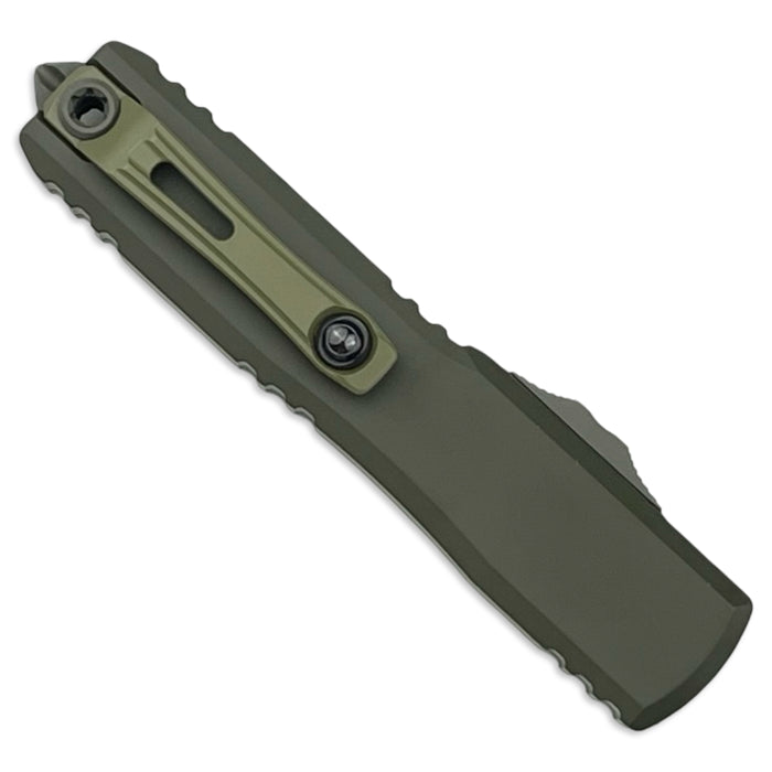 Microtech 11224-1 MPOD-C10Z21 - Ultratech D/E Gen IV Magpul OD Green Bazooka Standard