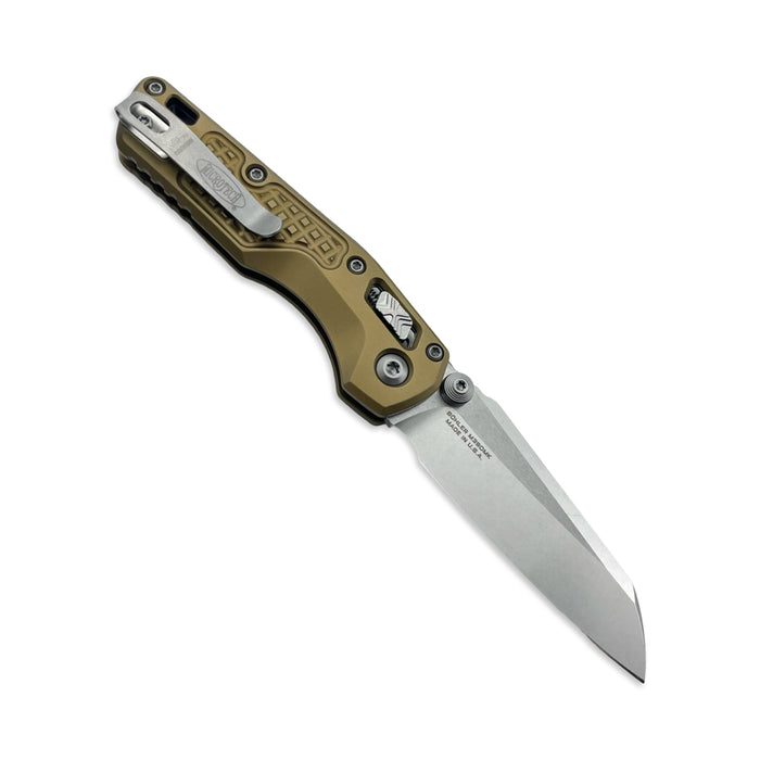 Microtech 210M-10FRTA - MSI Mini S/E Frag Tan Stonewash Standard