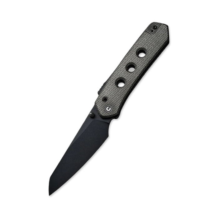 Civivi C22036-3 - Vision FG Thumb Stud & Superlock Knife Dark Green Micarta Handle