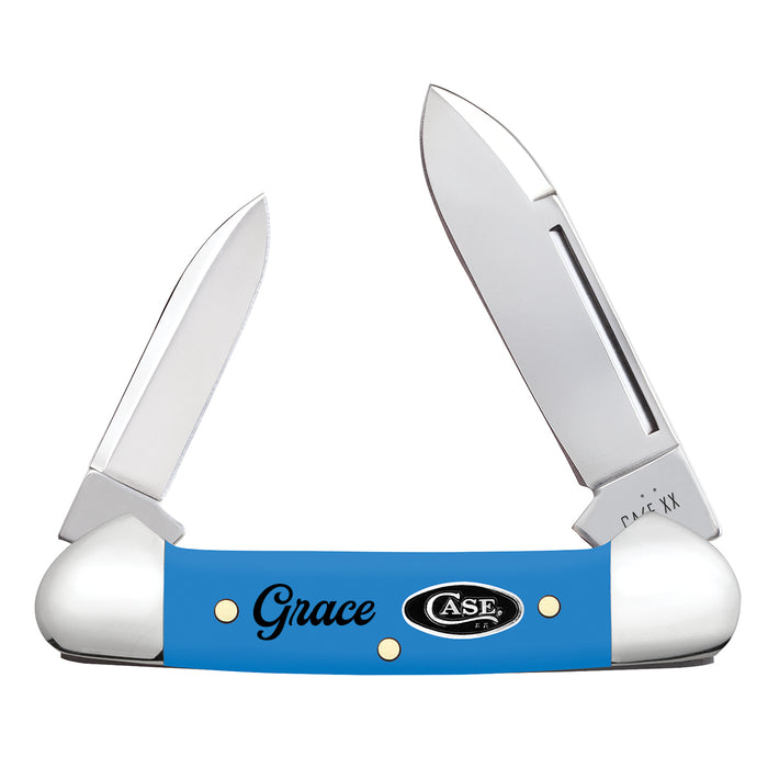 Case Smooth Light Blue Synthetic "Grace" Baby Butterbean