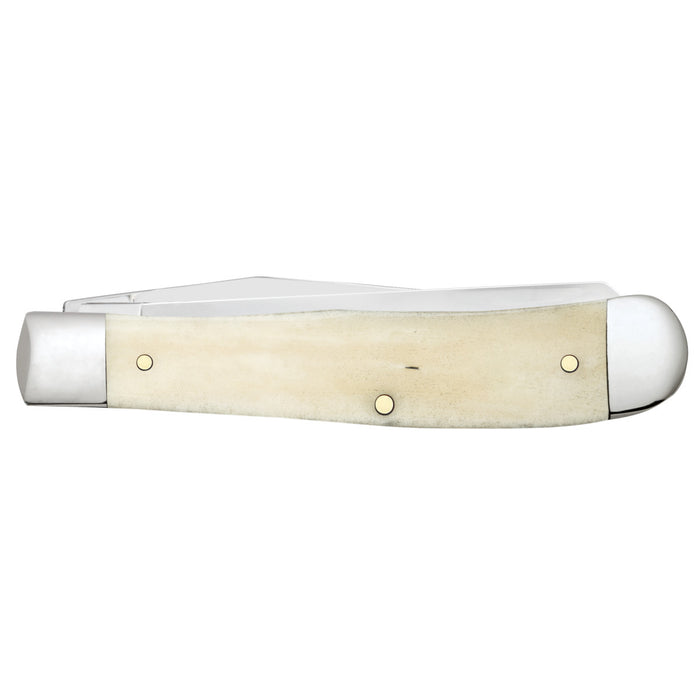 Case Patriot Series Smooth Natural Bone "United We Stand" Trapper