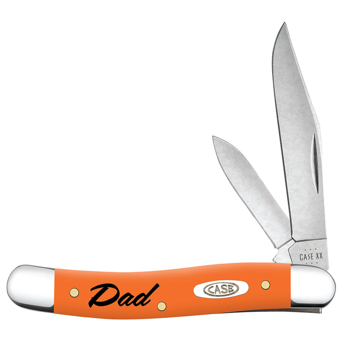 Case Smooth Orange Synthetic "Dad" Medium Jack