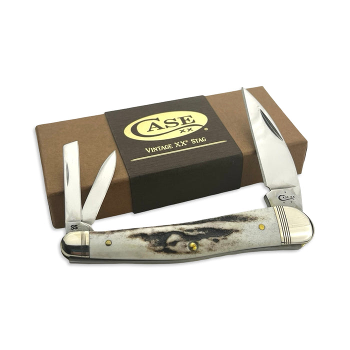 Vintage Case XX 52962 - Vintage Stag Seahorse Whittler (V5355WH SS)