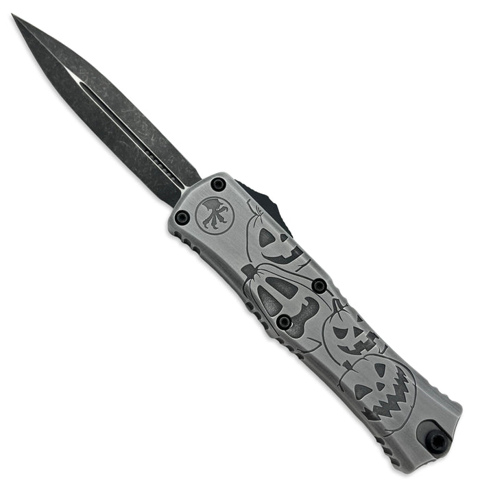 Microtech 1702M-1BMHWJLS - Hera® II Mini D/E Signature Series Brushed Metal Jack-O-Lantern Standard (Copy)
