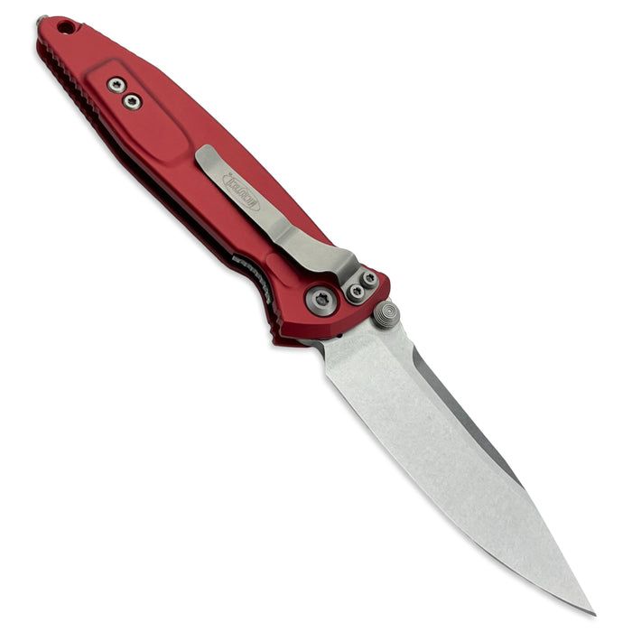 Microtech 160-10RD - Socom Elite S/E Red Stonewash Standard