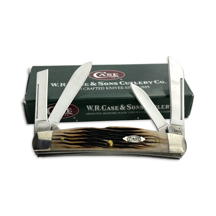 Vintage Case XX 06319 - Brown Bone Barnboard Jig Congress (64052 SS)