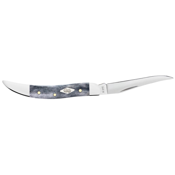 Case 34204 - Gray Bone Smooth Small Texas Toothpick