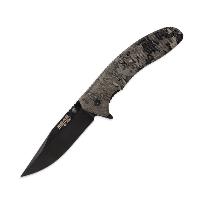 Bear & Son 61119 - Camo Zytel Sideliner Assisted Open