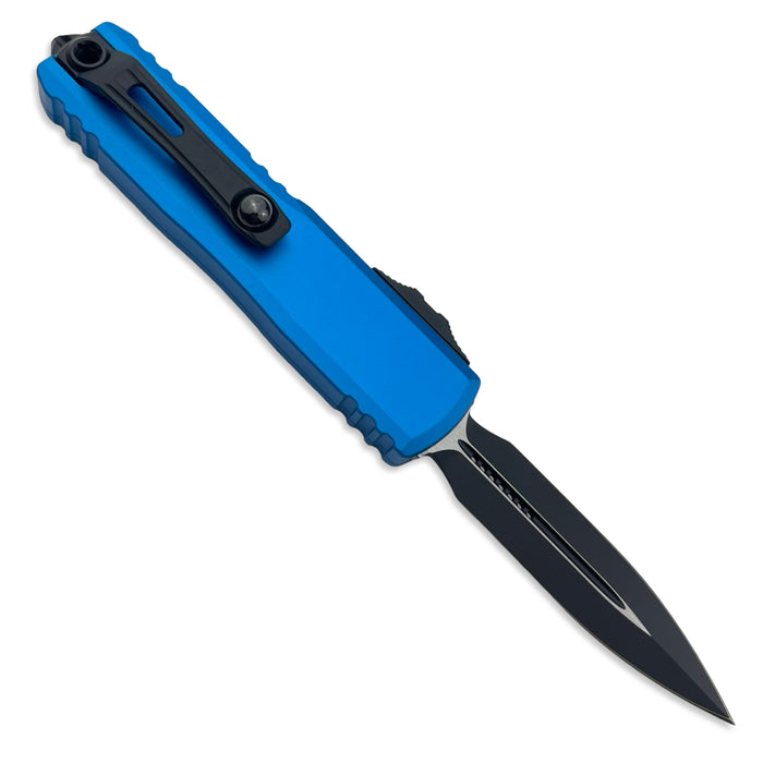 Microtech 1232-1BL - UTX-85 D/E Gen III Blue Tactical Standard
