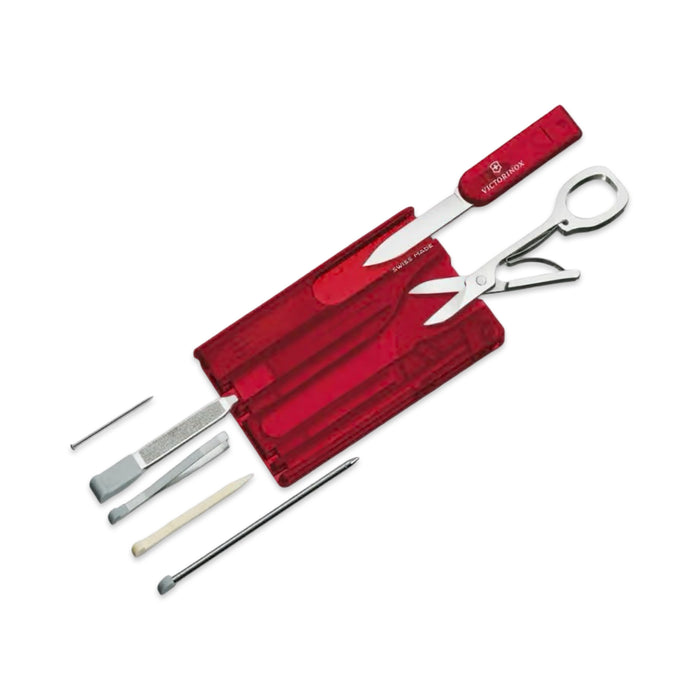 Victorinox Swiss Army Swisscard Transparent Ruby