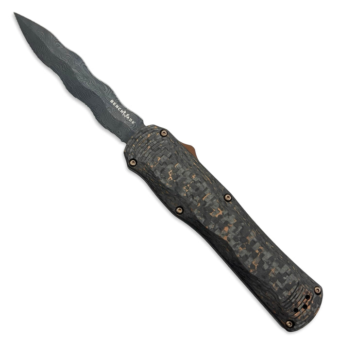 Benchmade 3401BK-2501 - Limited Edition #26 Snakeskin FatCarbon Damasteel Autocrat