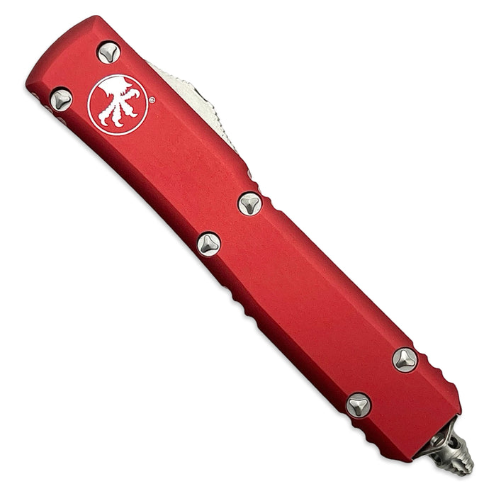 Microtech 122-4RD - Ultratech D/E Satin Standard Red