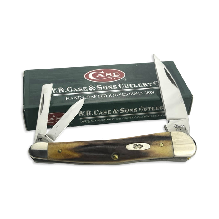 Vintage Case XX 05528 - Stag Seahorse Whittler (5355WH SS)