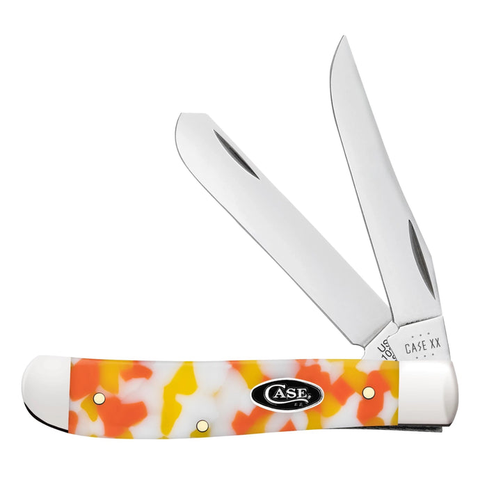 Case 53751 - Candy Corn Kirinite Smooth Mini Trapper (10207 SS)