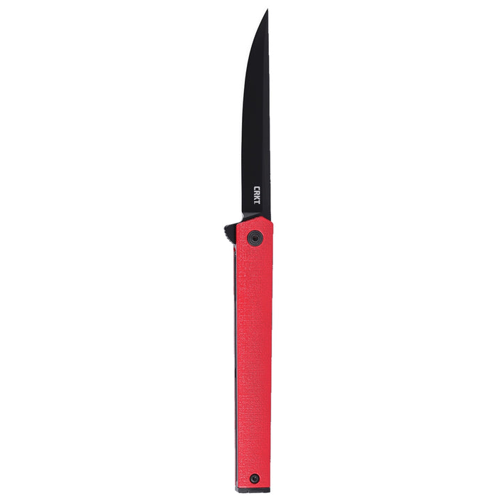 CRKT 7097RK - CEO Flipper Red w/Black Blade