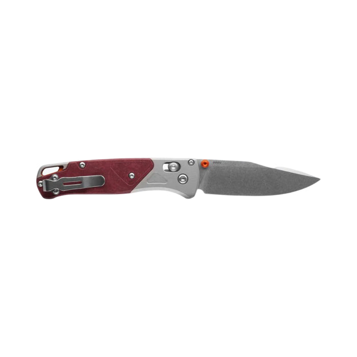 Benchmade 535-09 - Bugout Grey Redstone Aluminum/Richlite