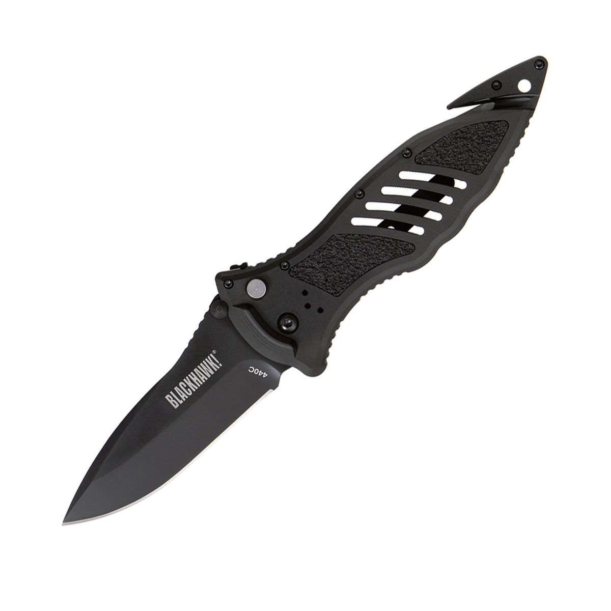 Blackhawk Large Button Lock Folder — Eagle Valley Cutlery