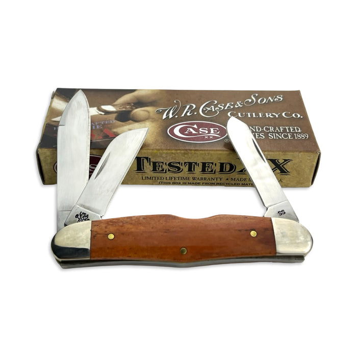 Vintage Case XX 28706 - Chestnut Bone Smooth Humpback Stockman (63046 SS)