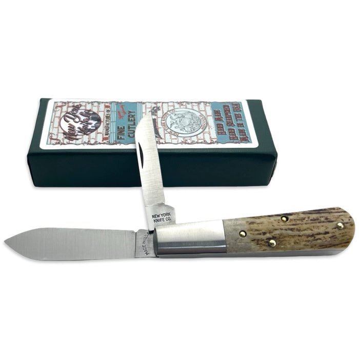 New York Knife Co. Stag 2-Blade Barlow