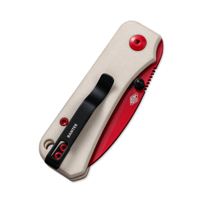 Civivi C19068S-7 - Baby Banter Red Thumb Stud Knife