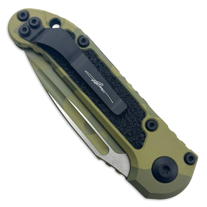 Microtech 1135-2BOCS-Z4 - L.U.D.T. S/E Gen III Signature Series Bazooka Camo Partial Serrated