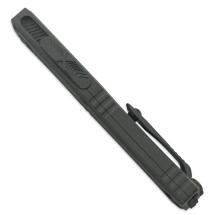 Microtech 1704M-1CMG - Hera II Mini T/E Cerakote Moss Green Standard